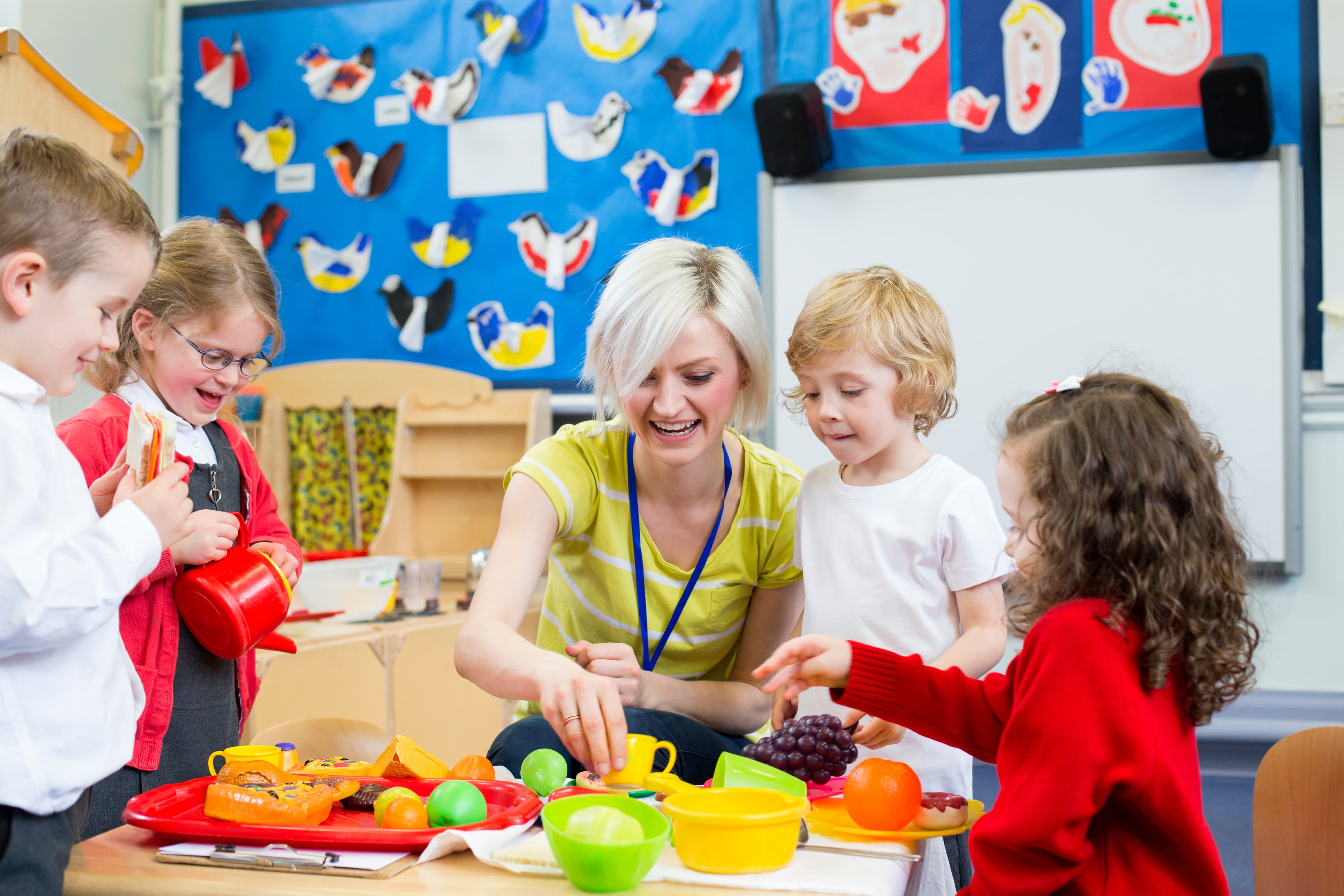 Children playing together at Havelock House Day Nursery in Saltley